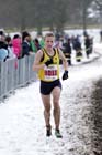 Elle Baker (Stockport Harriers) finishing 2nd in the senior womens Northern Cross Country Championships.
